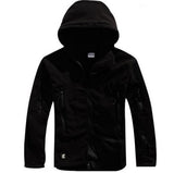 Tactical Fleece Jacket with Hoodie