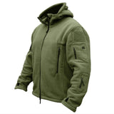 Tactical Fleece Jacket with Hoodie