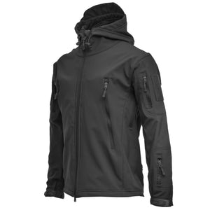 Tactical Windbreaker with Hoodie