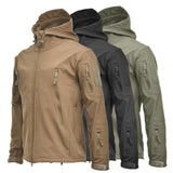 Tactical Windbreaker with Hoodie