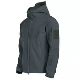 Tactical Windbreaker with Hoodie