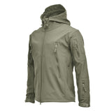 Tactical Windbreaker with Hoodie